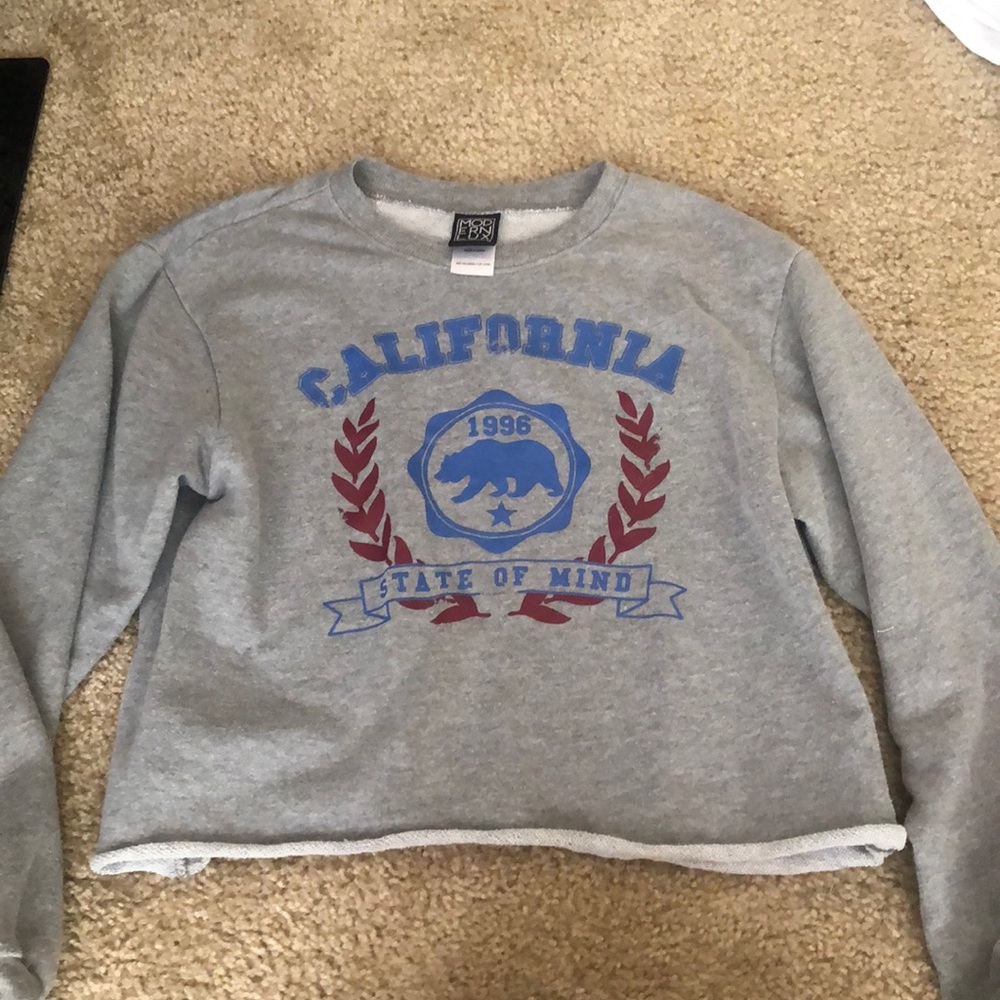 a long sleeve crop